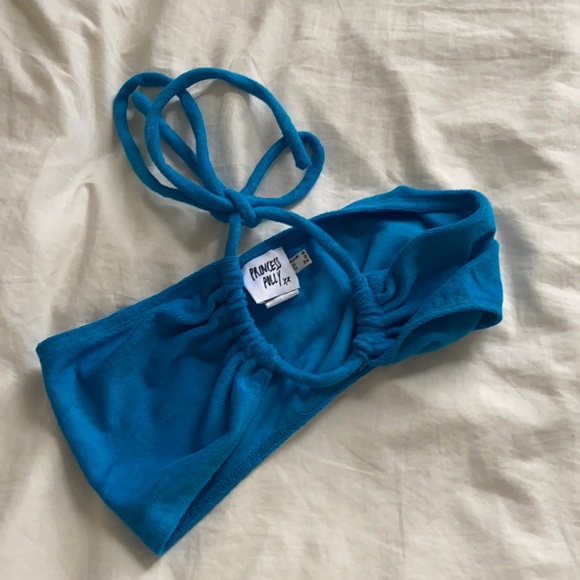 Princess Polly Tops - Princess Polly Terry Cloth Tie Top